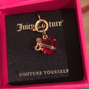 Authentic Juicy Couture Ruby Heart Charm